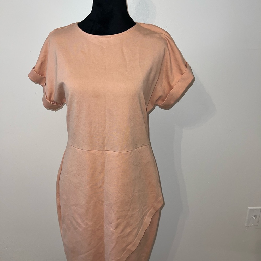 Express Peach Mini Dress